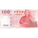 Taiwan P-1991 100 Yuan UNC 2001
